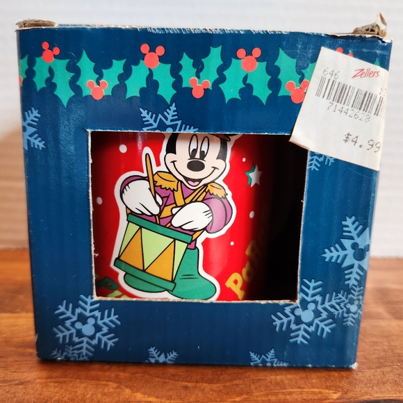 Zellers Mickey Mouse Christmas Mug Vintage - Picture 5 of 6